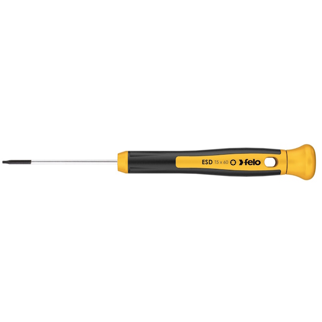 Felo precizni antistatički šrafciger TORX ESD TX6x60 25806260 Felo precizni antistatički šrafciger TORX ESD TX6x60 25806260