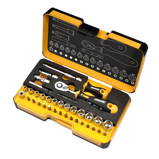 Felo set alata XL-Strongbox R-GO XL sa čegrtaljkom SL/HEX-Nut/HEX/PH/PZ/TX/SQ 36/1 05783616 Felo set alata XL-Strongbox R-GO XL sa čegrtaljkom SL/HEX-Nut/HEX/PH/PZ/TX/SQ 36/1 05783616