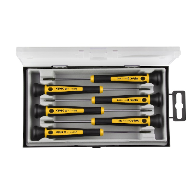 Felo set preciznih šrafcigera TORX/HEX 6/1 24896166 Felo set preciznih šrafcigera TORX/HEX 6/1 24896166
