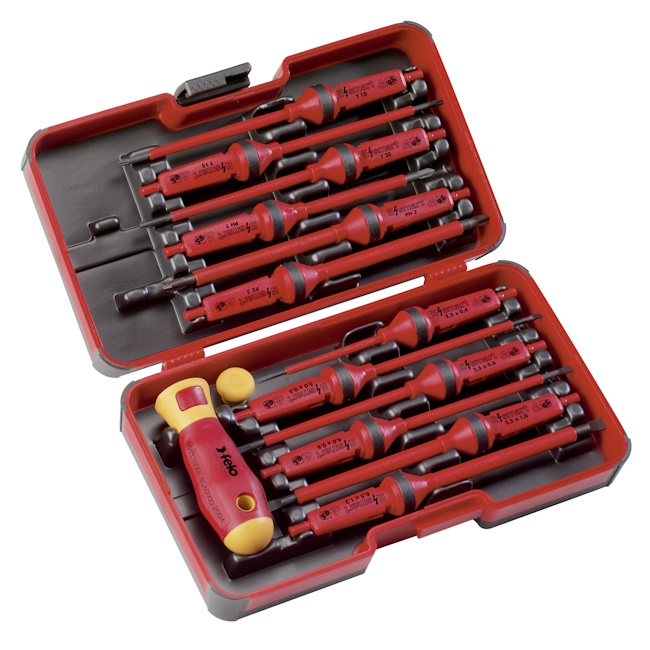 Felo set šrafcigera XL-Strongbox E-smart VDE SL/PH/PZ/TX 13/1 06391306