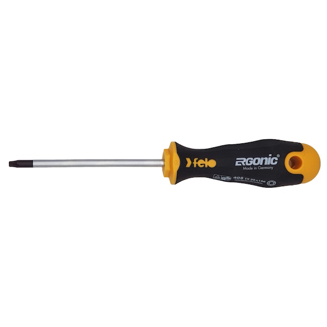 Felo šrafciger Ergonic TORX TX20x100 40820340 Felo šrafciger Ergonic TORX TX20x100 40820340