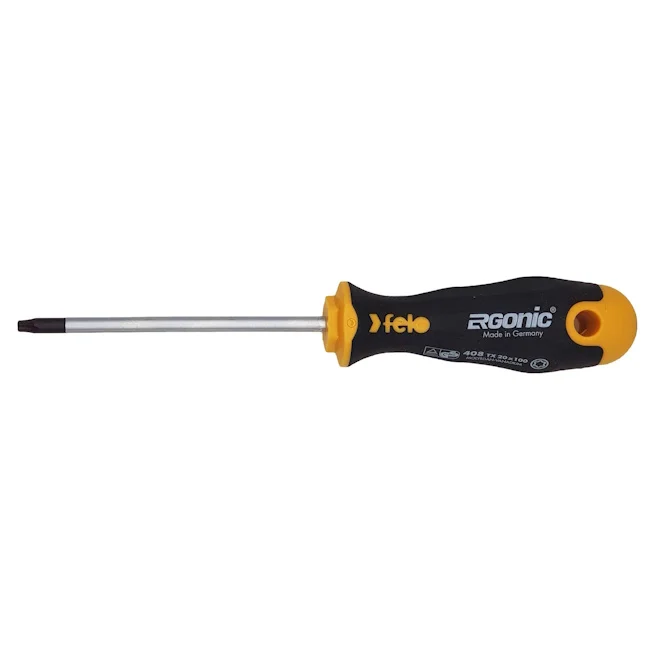 Felo šrafciger Ergonic TORX TX20x100 40820340 Felo šrafciger Ergonic TORX TX20x100 40820340