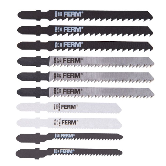 Ferm testerice za ubodnu testeru set 10/1 JSA1004