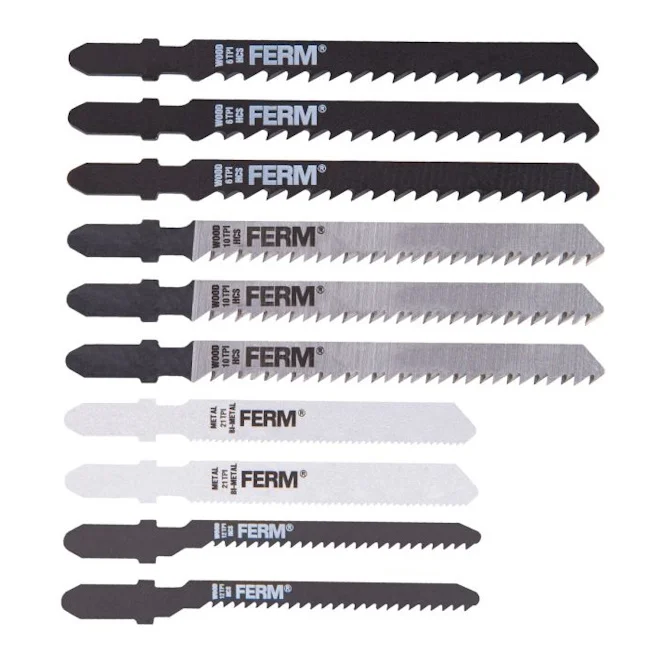 Ferm testerice za ubodnu testeru set 10/1 JSA1004 Ferm testerice za ubodnu testeru set 10/1 JSA1004