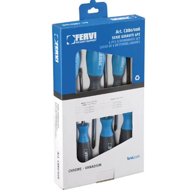 Fervi set odvijača 6/1 C880/006 Fervi set odvijača 6/1 C880/006