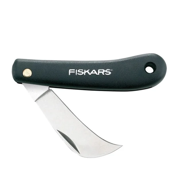 Fiskars kalemarski nož zakrivljena oštrica 170mm 125880 014778