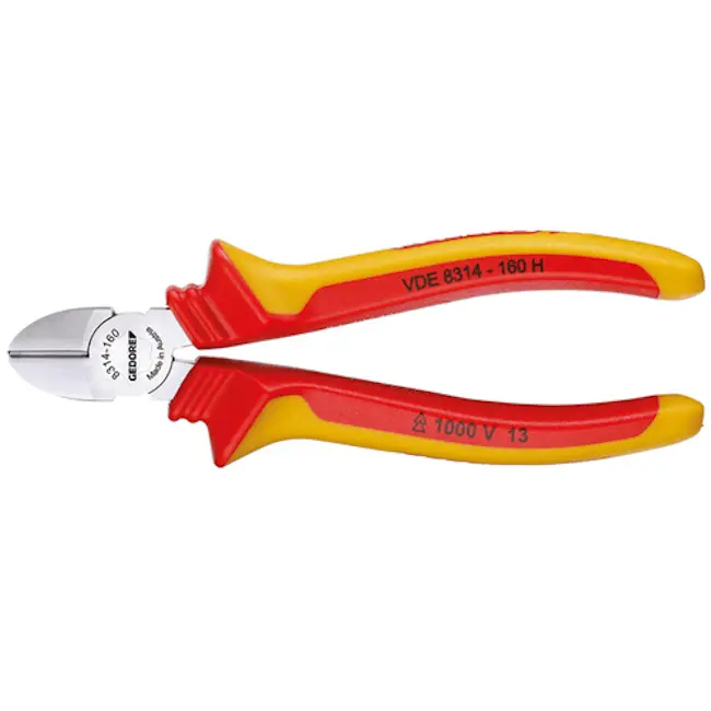 Gedore VDE kose sečice izolovane 160mm VDE 8314-160 H Gedore VDE kose sečice izolovane 160mm VDE 8314-160 H