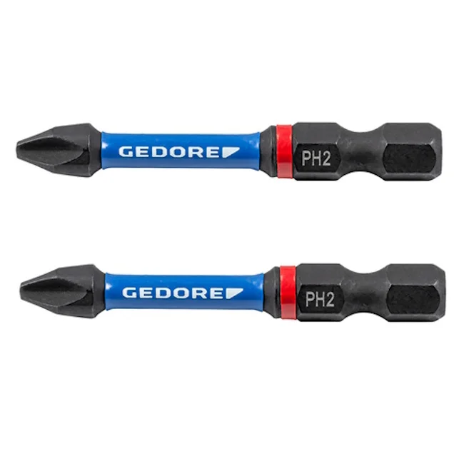 Gedore set torzionih bitova poprečno udubljenje PH2 50mm 2/1 666 TR50 PH2-02 Gedore set torzionih bitova poprečno udubljenje PH2 50mm 2/1 666 TR50 PH2-02