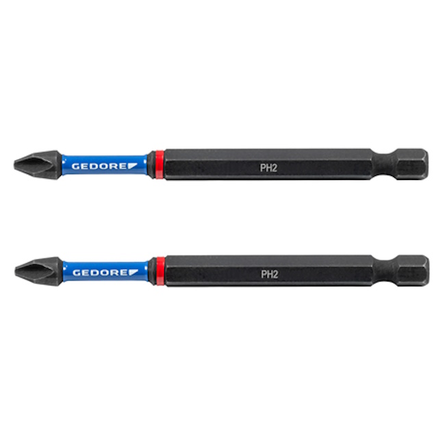 Gedore set torzionih bitova poprečno udubljenje PH1 90mm 2/1 666 TR90 PH1-02 Gedore set torzionih bitova poprečno udubljenje PH1 90mm 2/1 666 TR90 PH1-02