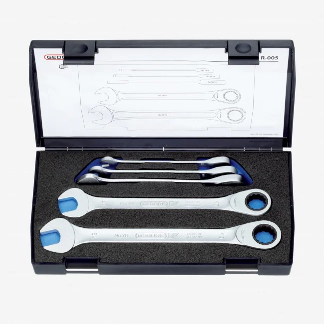 Gedore set brzih kljuceva 8-19mm 5/1 7 R-005 Gedore set brzih kljuceva 8-19mm 5/1 7 R-005