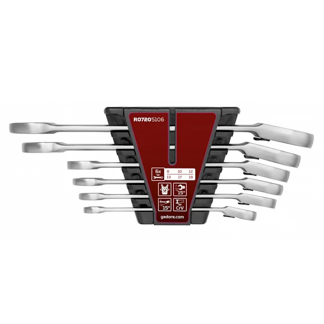 Gedore set ključeva sa čegrtaljkom 6/1 R07205106