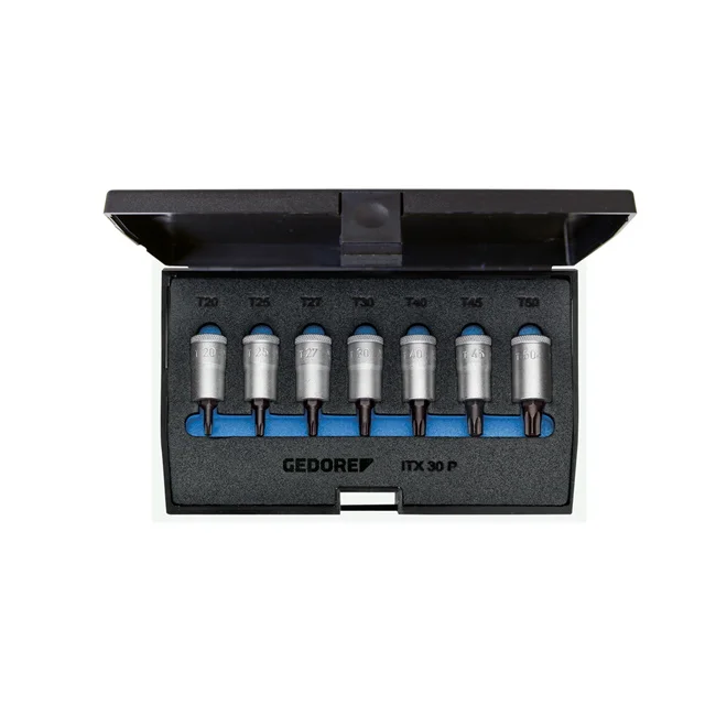 Gedore set TORX nasadnih ključeva 3/8″ 7/1 ITX 30 PM Gedore set TORX nasadnih ključeva 3/8″ 7/1 ITX 30 PM