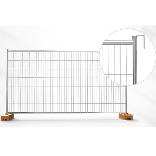 Građevinska mobilna ograda L 340x200 cm Građevinska mobilna ograda L 340x200 cm