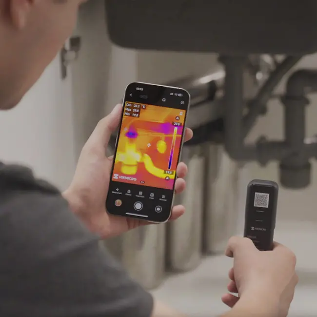 Hikmicro MiniX bežična termovizijska kamera za telefon WiFi – profesionalna infracrvena dijagnostika HM-TJ52-3AQF/W-MiniX 308200668