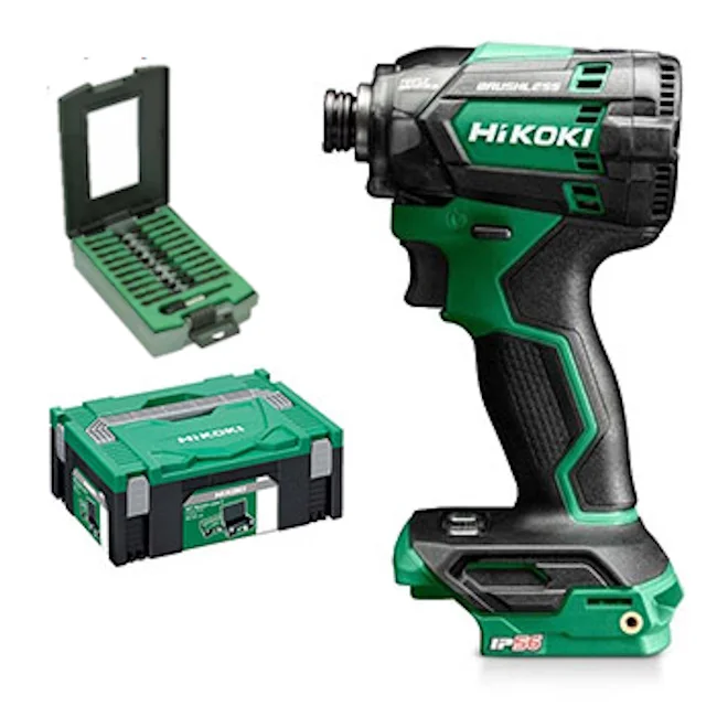 Hikoki akumulatorski udarni odvijač 18V 1/4