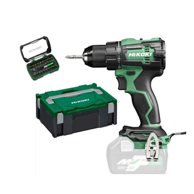 Hikoki akumulatorska bušilica/odvrtač 18V DS18DE-W2Z + poklon set bitova 32/1 750363