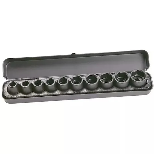 Hikoki set udarnih nasadnih ključeva 1/2 Hikoki set udarnih nasadnih ključeva 1/2