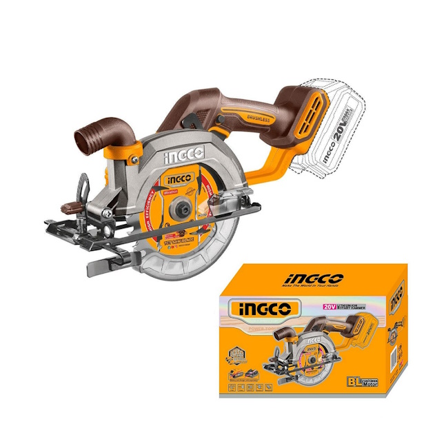 Ingco aku cirkularna testera 140mm CSLI1402 Ingco aku cirkularna testera 140mm CSLI1402