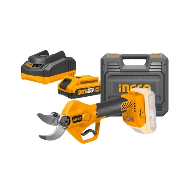 Ingco aku makaze za orezivanje 20V 2.0Ah CSSLI203083 Ingco aku makaze za orezivanje 20V 2.0Ah CSSLI203083