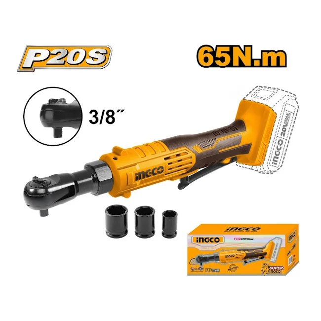 Ingco aku račna 3/8” 65Nm CDRLI2060151 Ingco aku račna 3/8” 65Nm CDRLI2060151