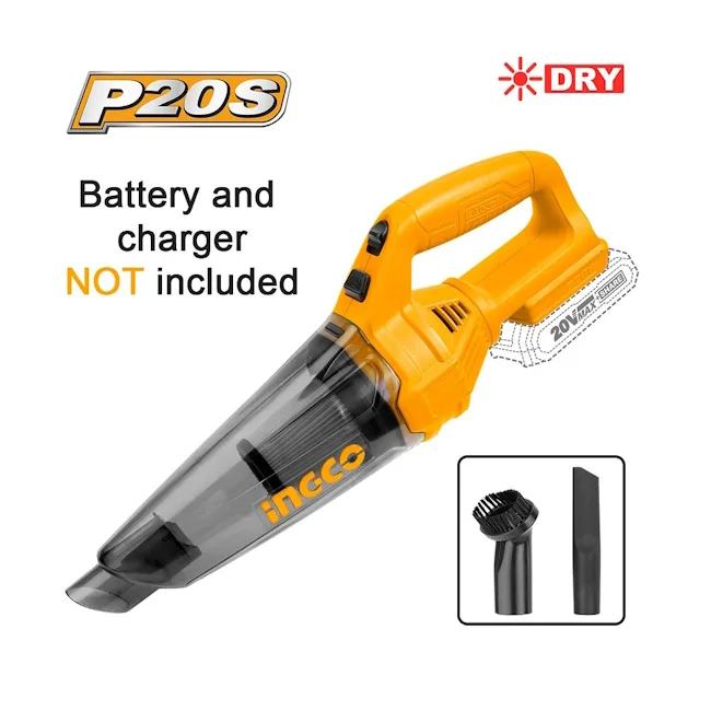 Ingco aku ručni usisivač 20V CVLI201261AKU Ingco aku ručni usisivač 20V CVLI201261AKU