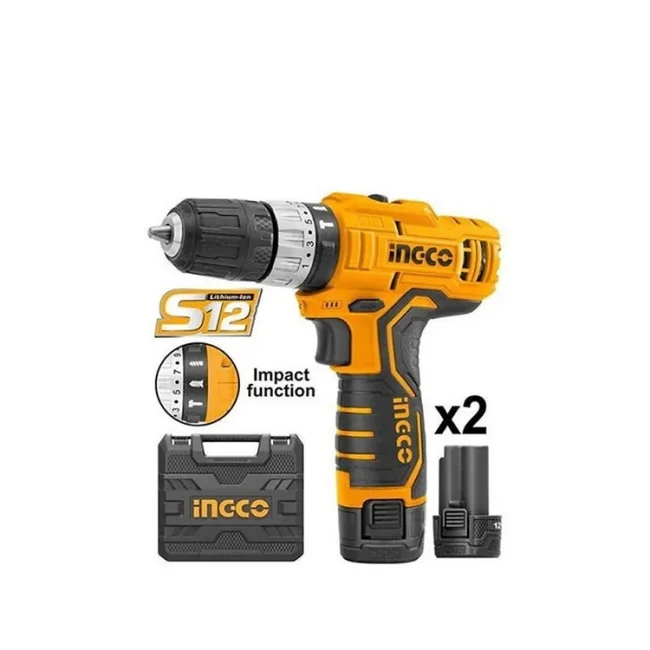 Ingco aku šrafilica 12V CDLI1232E Ingco aku šrafilica 12V CDLI1232E