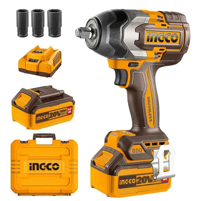 Ingco aku udarni odvijač 1/2″ 850Nm CIWLI2085E Ingco aku udarni odvijač 1/2″ 850Nm CIWLI2085E