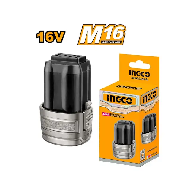 Ingco Lithium-Ion baterija 16V 2.0Ah FBLI1620E Ingco Lithium-Ion baterija 16V 2.0Ah FBLI1620E