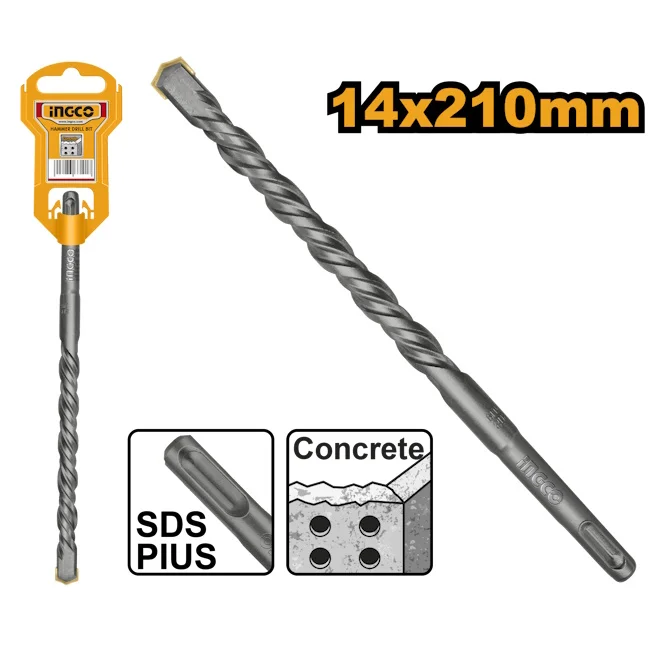 Ingco SDS+ burgija za beton 14x210mm DBH1211402 Ingco SDS+ burgija za beton 14x210mm DBH1211402