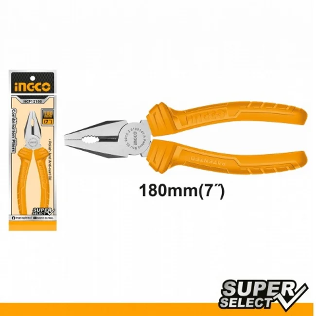 Ingco kombinovana klešta 180mm HCP12180 Ingco kombinovana klešta 180mm HCP12180