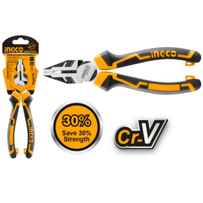 Ingco kombinovana klešta ojačana 200mm Industrial HHCP28200 Ingco kombinovana klešta ojačana 200mm Industrial HHCP28200