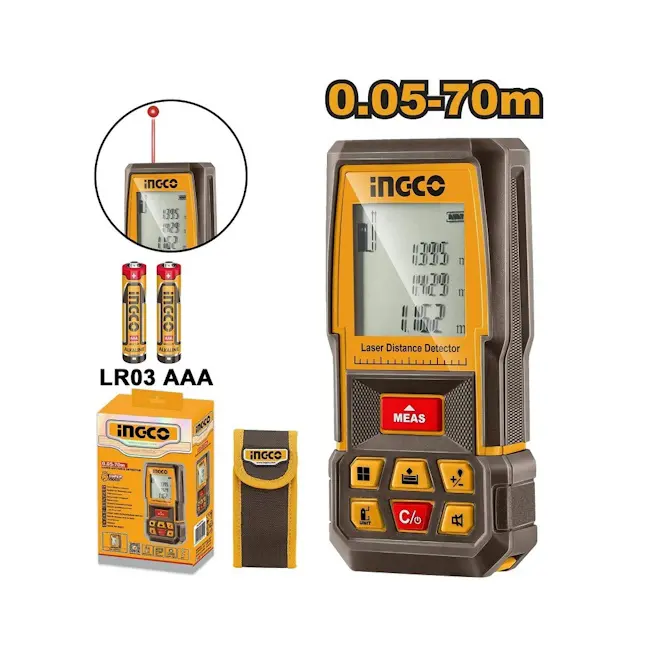Ingco laserski merač daljine 0.05-70m HLDD0708