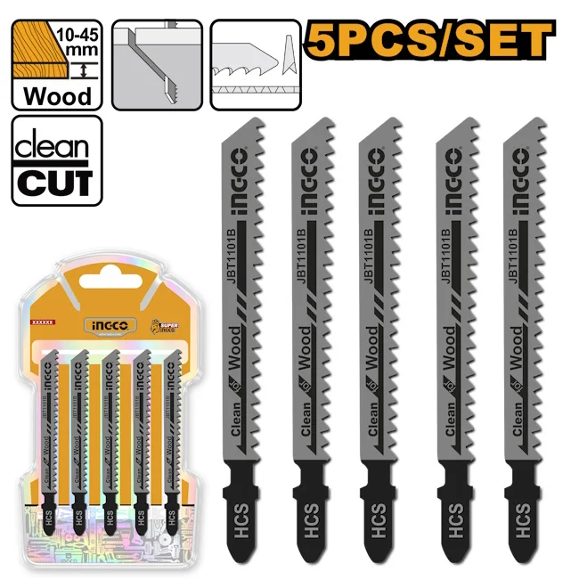 Ingco list ubodne testere Cleancut set 5/1 JBT1101B Ingco list ubodne testere Cleancut set 5/1 JBT1101B