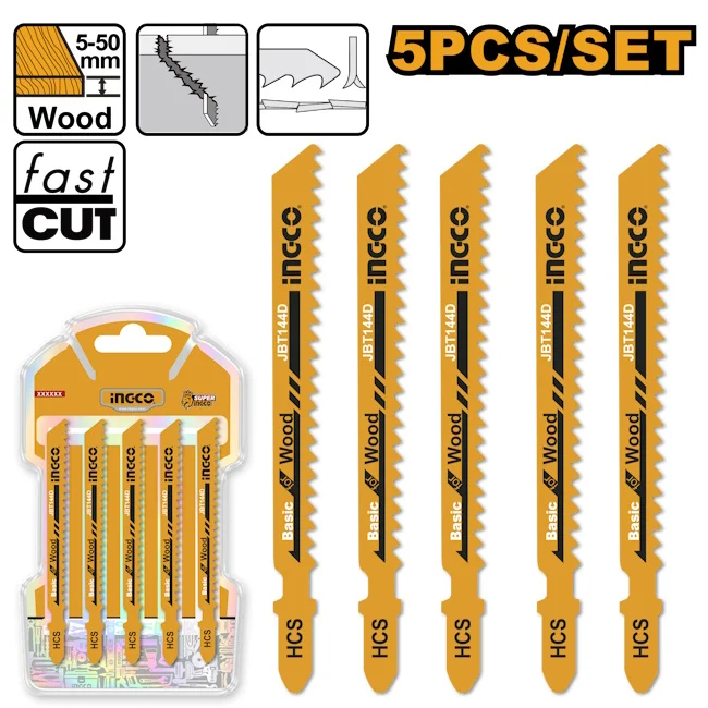 Ingco list ubodne testere Fastcut set 5/1 JBT144D Ingco list ubodne testere Fastcut set 5/1 JBT144D