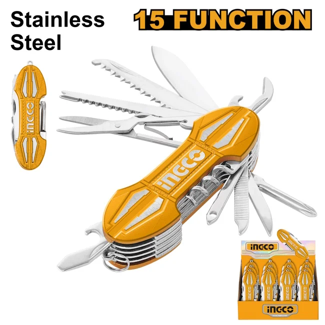 Ingco multifunkcionalni nož sa 15 funkcija HMFK8158 Ingco multifunkcionalni nož sa 15 funkcija HMFK8158