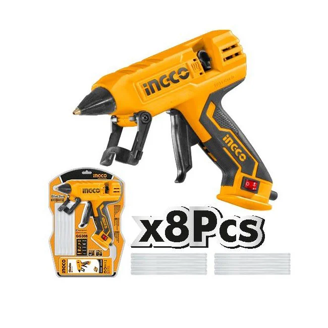 Ingco pištolj za lepljenje 220W GG308 Ingco pištolj za lepljenje 220W GG308