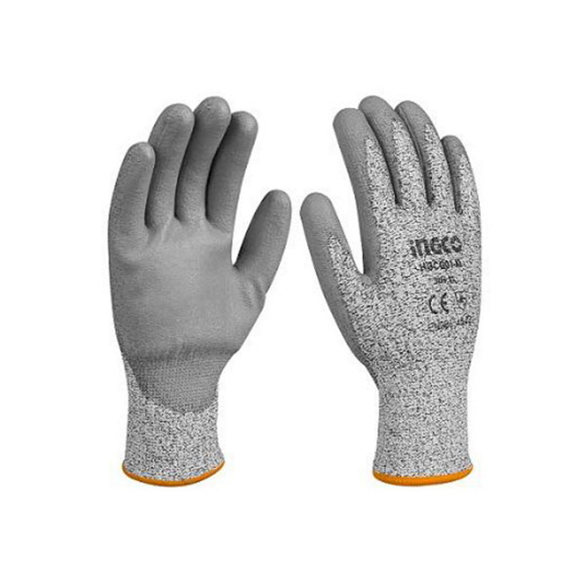 Ingco rukavice otporne na rezove L HGCG01-L 