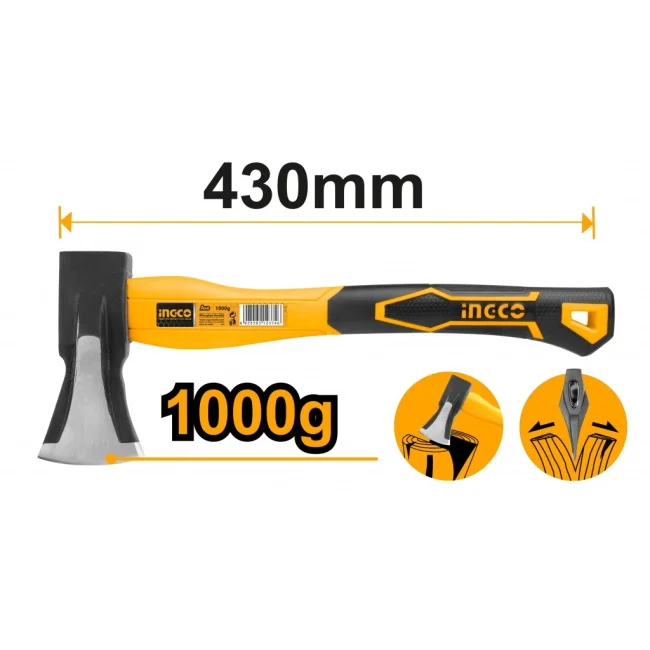 Ingco sekira kovana 1000g HAX03010008 Ingco sekira kovana 1000g HAX03010008