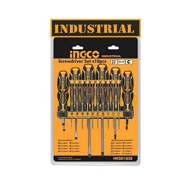 Ingco set odvijača i preciznih odvijača 18/1 HKSD1828 Ingco set odvijača i preciznih odvijača 18/1 HKSD1828