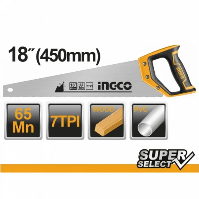 Ingco ručna testera 450mm HHAS15450 Ingco ručna testera 450mm HHAS15450