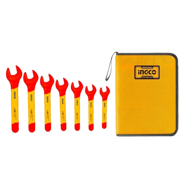 Ingco viljuškasti izolovani ključevi 8-19mm set 7/1 HKISPA0701 Ingco viljuškasti izolovani ključevi 8-19mm set 7/1 HKISPA0701