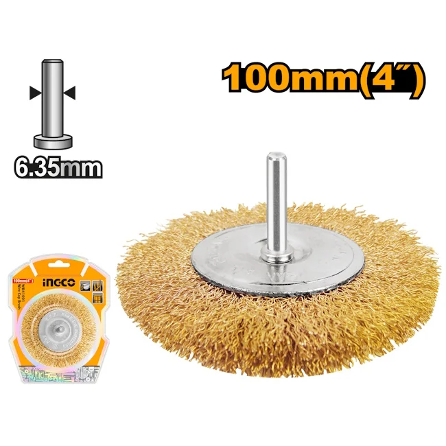 Ingco žičana četka točak 100mm WB41001 Ingco žičana četka točak 100mm WB41001