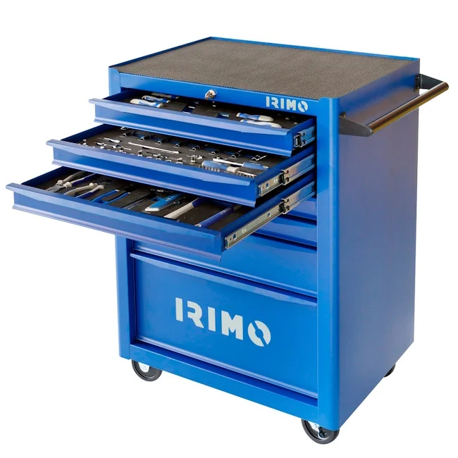 Irimo kolica za alat sa 7 fioka i 208 alata 8066K7FF208