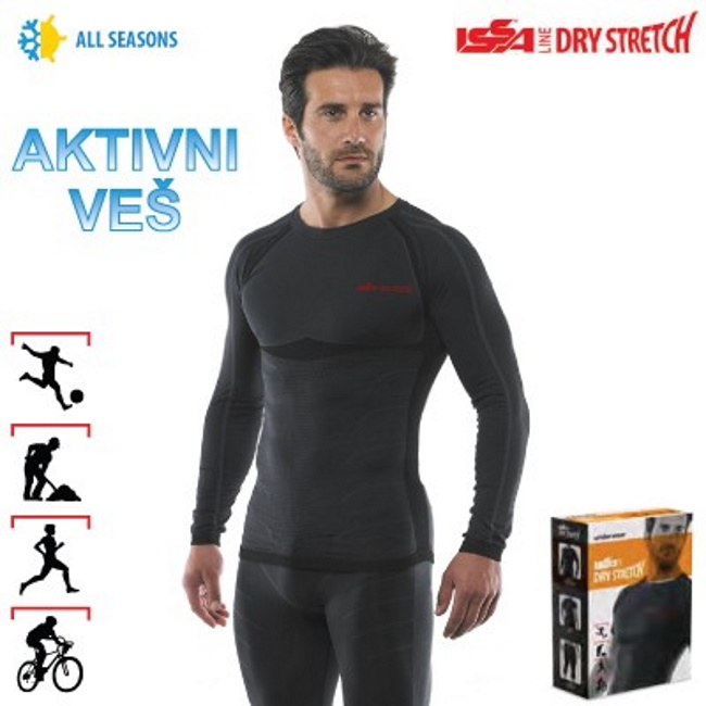 ISSA aktivni veš Dry Stretch majica dug rukav 8797