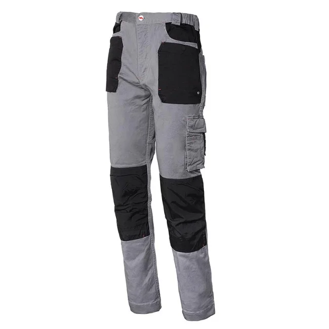 ISSA radne pantalone Stretch zimske klasičan kroj sivo crne 8730W ISSA radne pantalone Stretch zimske klasičan kroj sivo crne 8730W