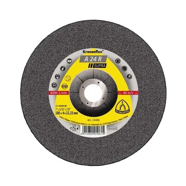 Klingspor rezna ploča 125x6x22.23mm A 24 R Supra 13402 Klingspor rezna ploča 125x6x22.23mm A 24 R Supra 13402