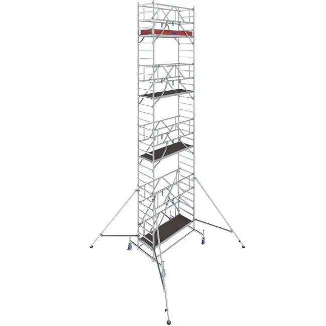 KRAUSE STABILO aluminijumska pokretna skela radna visina 9.40m 771070 KRAUSE STABILO aluminijumska pokretna skela radna visina 9.40m 771070