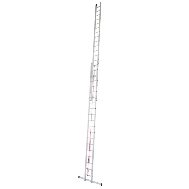 Krause Stabilo dvodelne merdevine sa užetom na izvlačenje 2x20 gazišta 800718