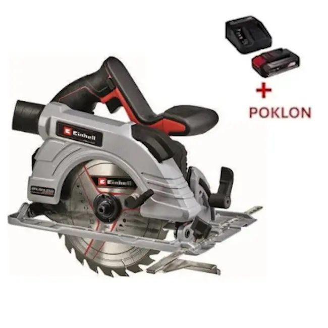 Einhell PROFESSIONAL akumulatorska kružna testera TE-CS 18/190 Li BL 4331210 + POKLON Einhell starter kit Power X-Change 18V 2.5Ah 4512097 Einhell PROFESSIONAL akumulatorska kružna testera TE-CS 18/190 Li BL 4331210 + POKLON Einhell starter kit Power X-Change 18V 2.5Ah 4512097