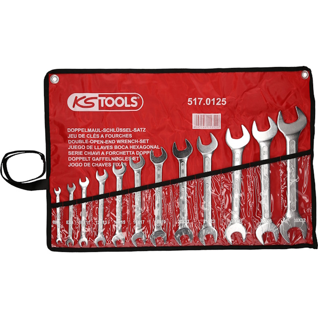 KS Tools dvostruki viljuškasti ključevi 6x7-30x32mm set 12/1 517.0125